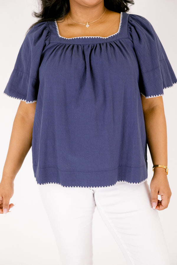 Where You Are Top, Navy