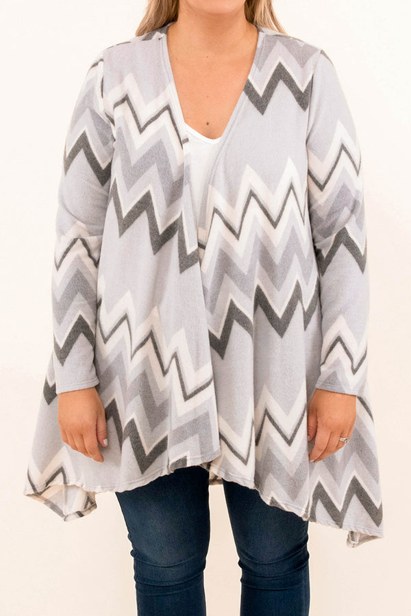 Promise One Thing Cardigan, Gray