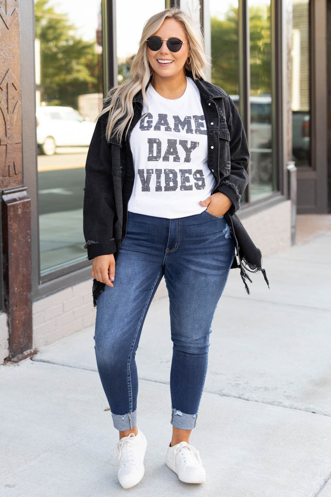 Made You Look Jeans, Dark Wash – Chic Soul