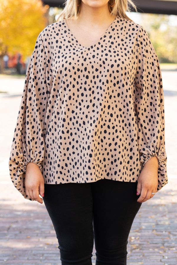 Kind Ways Top, Taupe