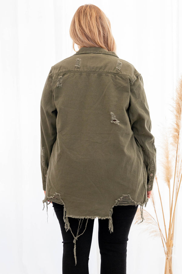 Chill As Can Be Top, Olive