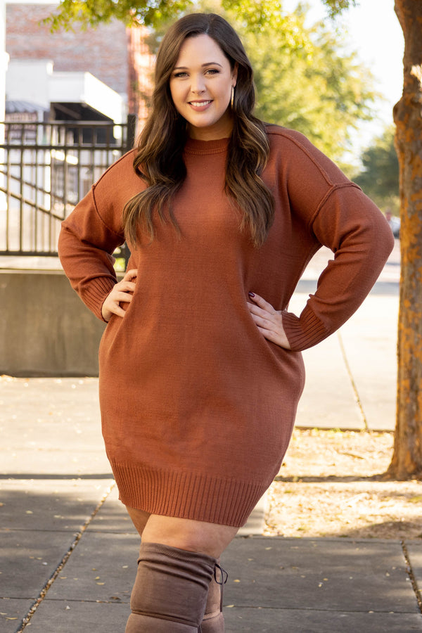 How Will I Know Dress, Pecan