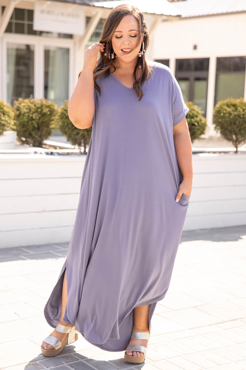 Dusty hotsell lavender dress