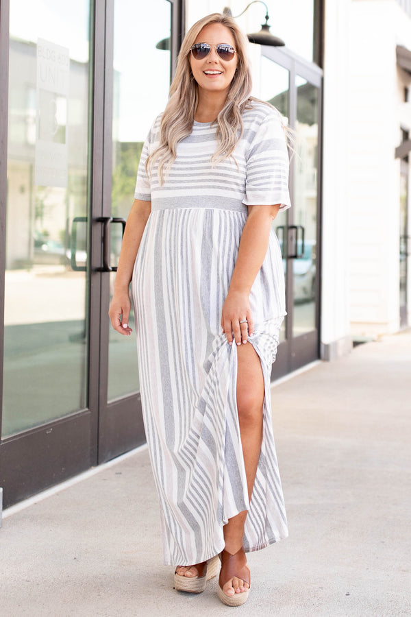 Cue striped shop dress