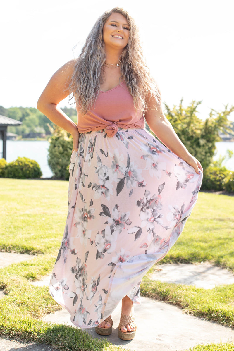 Plus size outlet skirt maxi dress