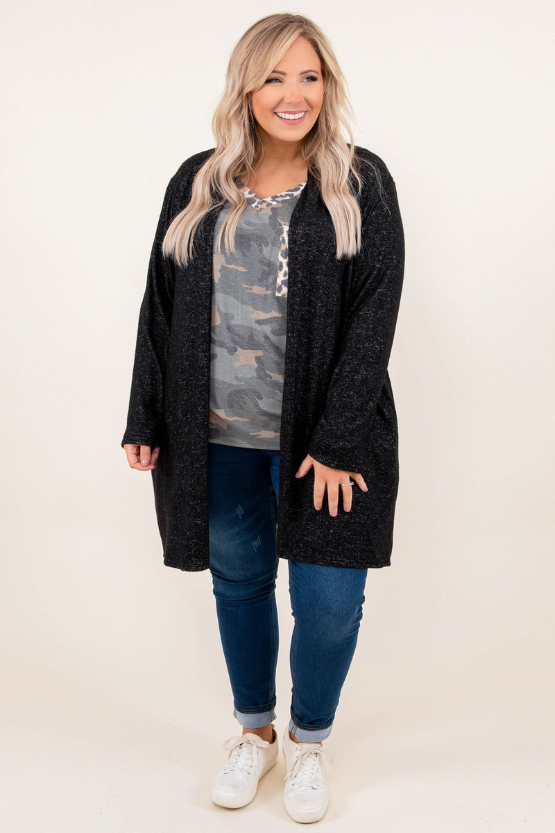 Black hotsell marled cardigan