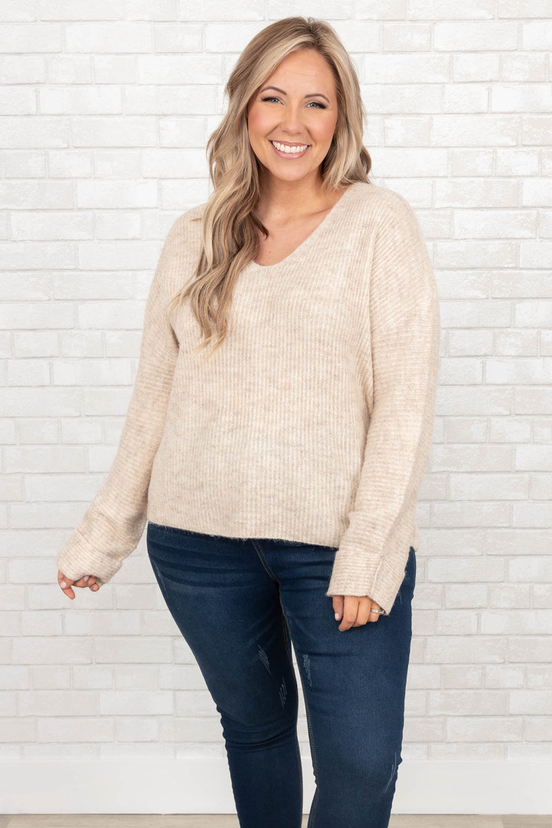 Always Better With You Sweater, Cream – Chic Soul