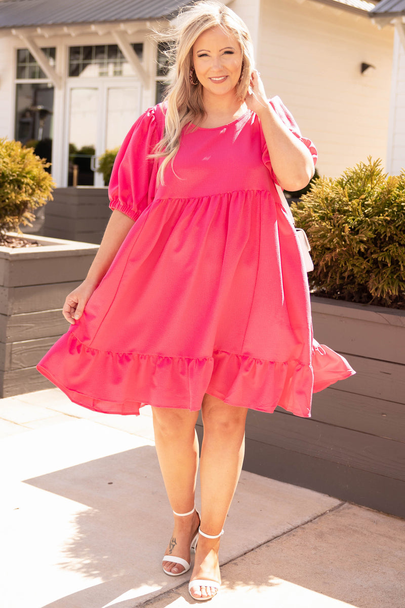 City Life Dress, Hot Pink – Chic Soul