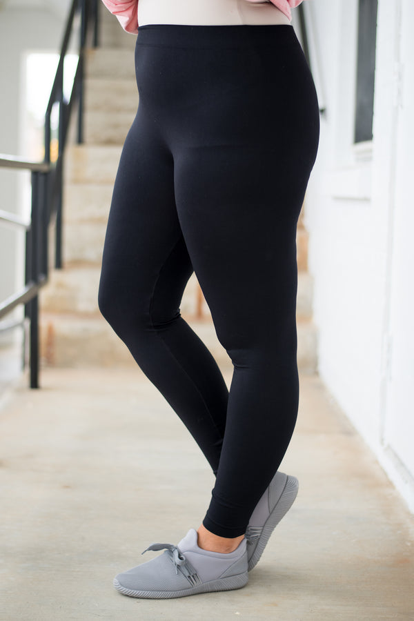 leggings, long, black, comfy