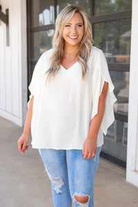Unwritten Top, Ivory – Chic Soul