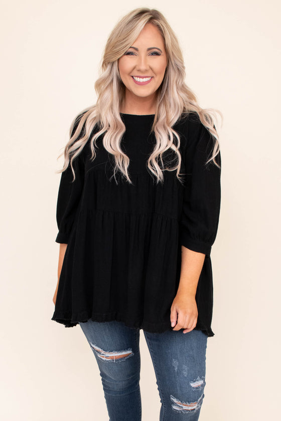 Babydoll Tops - Women's Plus Size Baby Doll Shirts | Chic Soul – Page 2