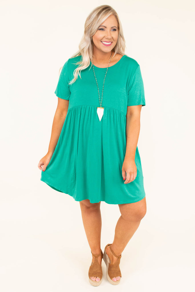 The Sawyer Dress, Emerald – Chic Soul