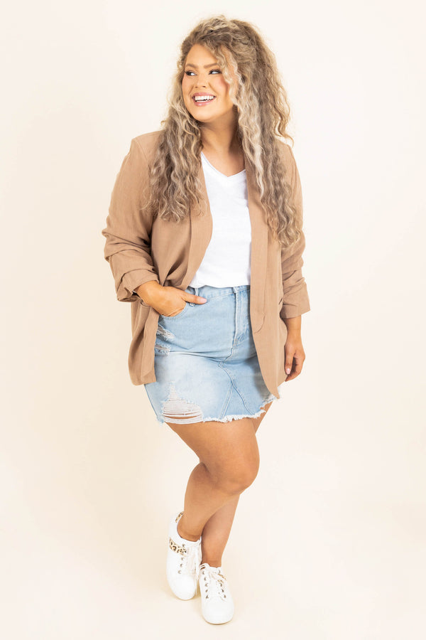 Chic Soul plus size clothing, white long sleeves v neck top