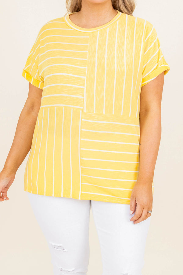 Didn't Listen Top, Yellow
