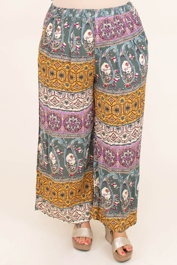 Printed Flowy Lounge Pants