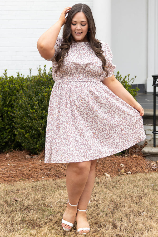 Lavender plus size clearance dress