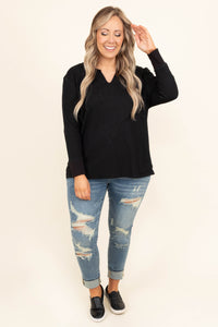 Long Sleeves V-Neck Top