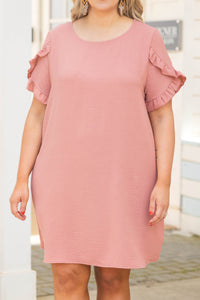 Easy Lovin' Dress, Mauve – Chic Soul