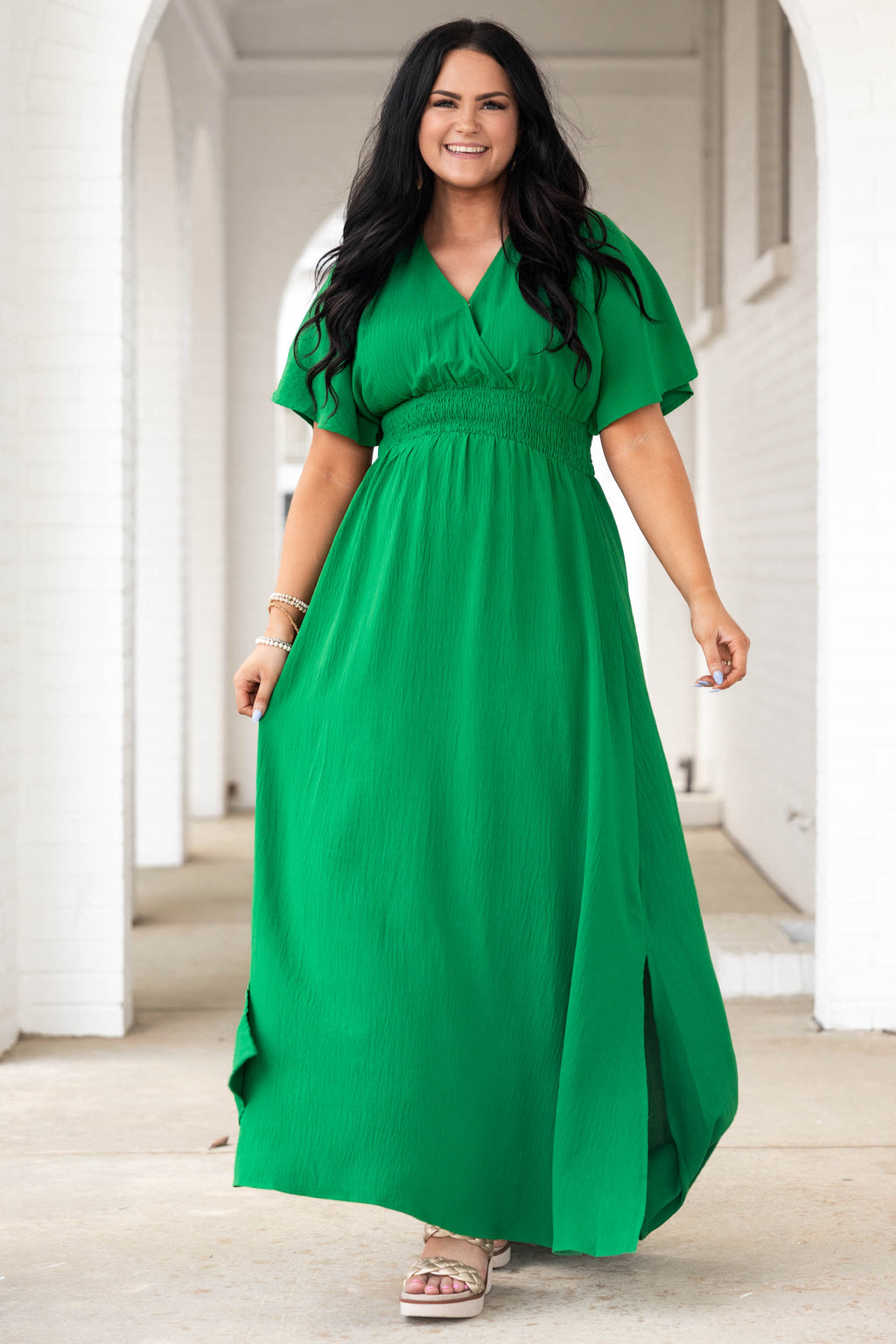 Women's Feeling Good Maxi Dress, Green