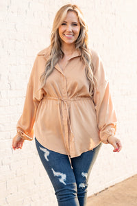 Weekend Ready Top, Cream – Chic Soul