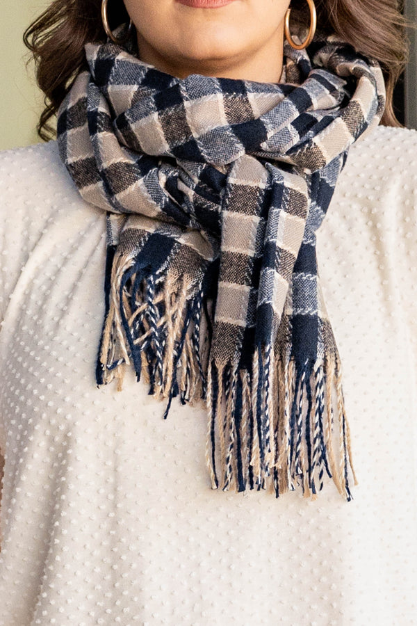 Frosted Upon Scarf, Black