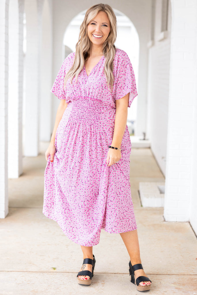 Hands To Yourself Dress, Pink – Chic Soul