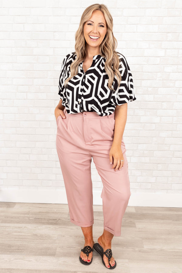 Strut Your Style Pants, Hot Pink – Chic Soul