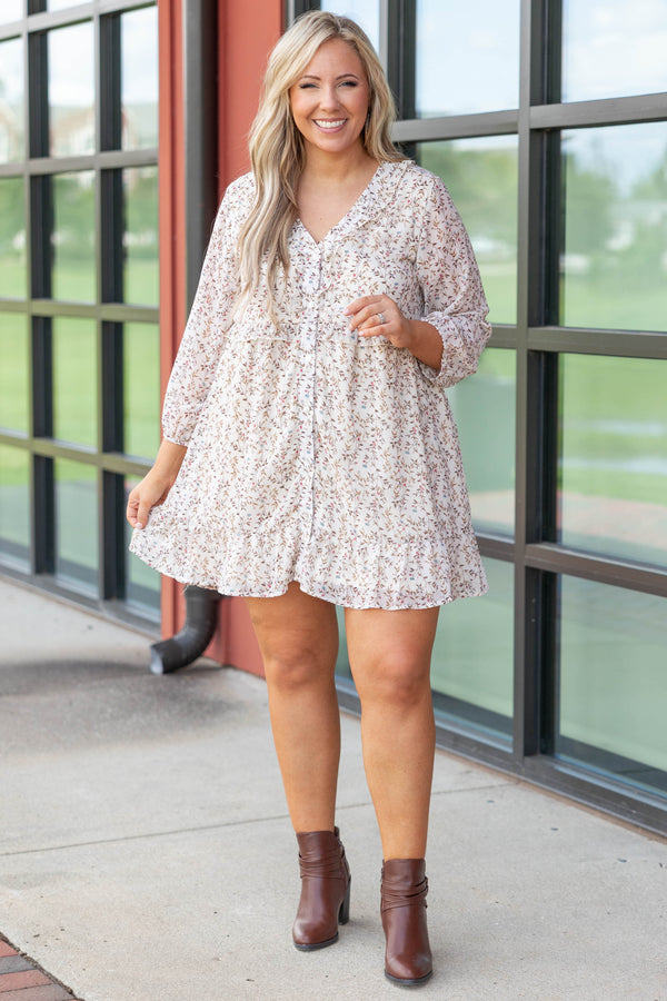 Limelight Lover Dress, Off White
