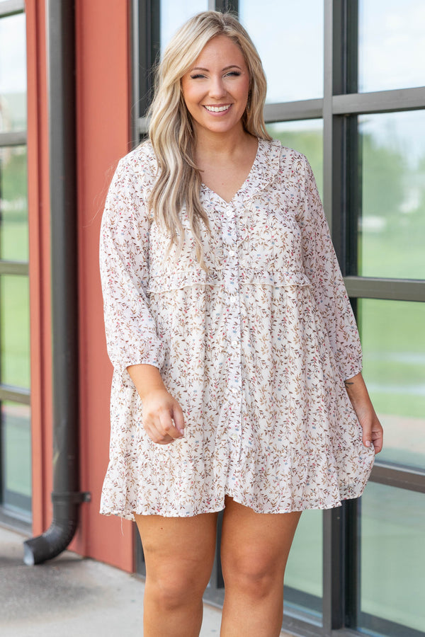 Limelight Lover Dress, Off White