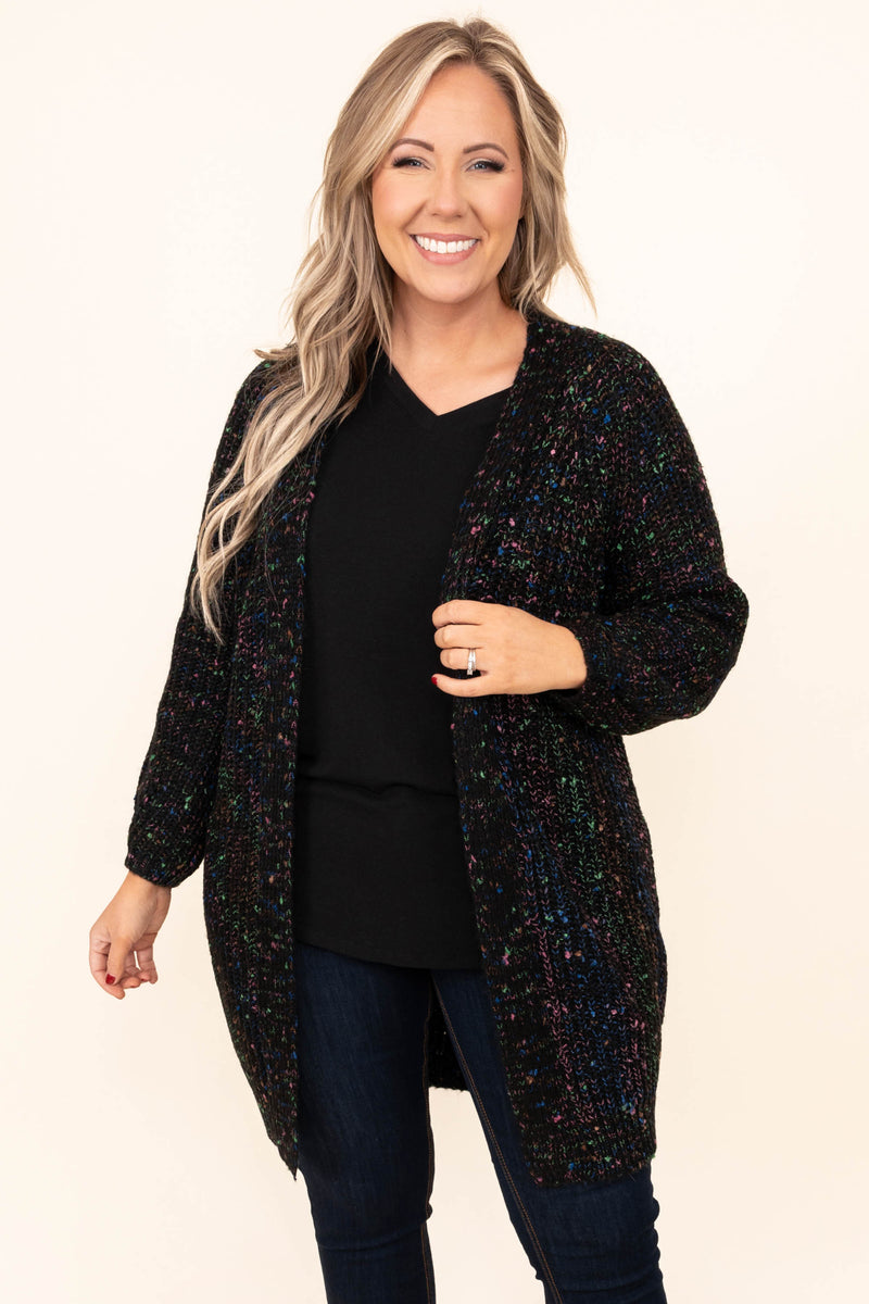 Different For Girls Cardigan, Black – Chic Soul