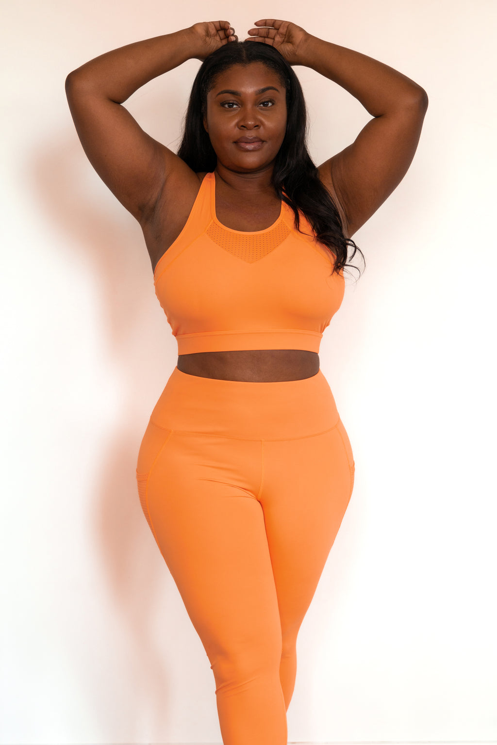 Magnificent Moves Sports Bra, Coral – Chic Soul