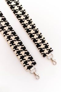 Beaded Bag Strap - Houndstooth – Ivy House Boutique