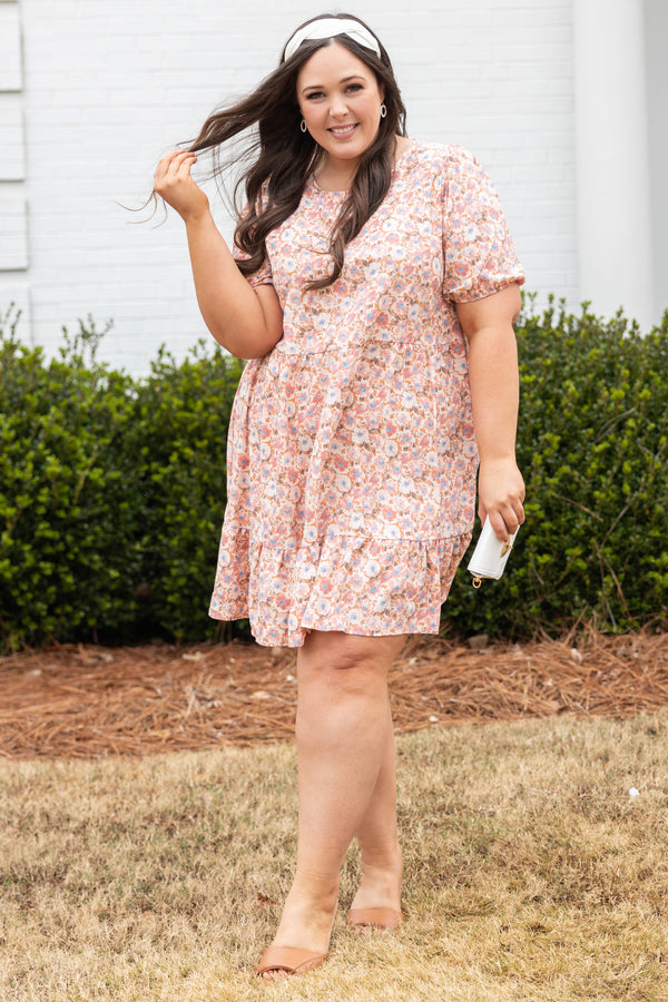 One Minute Away From Fun Dress, Rose – Chic Soul