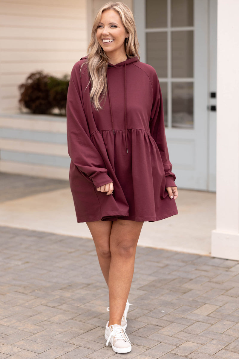 Hoodie plus size discount dress