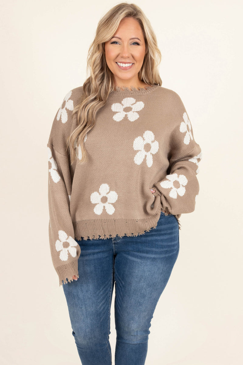 More Of Me Sweater, Rose – Chic Soul
