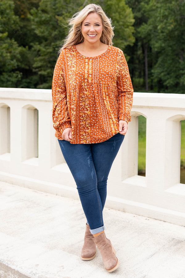 Women's plus size outlet floral tops