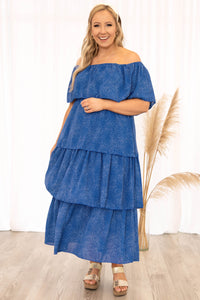 Rolling Hills Dress, Dusty Blue – Chic Soul