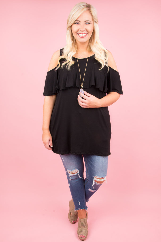 Storybook Ending Top, Black – Chic Soul