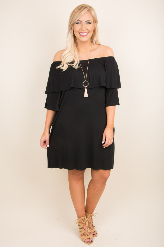 Dance With Me Dress, Black – Chic Soul