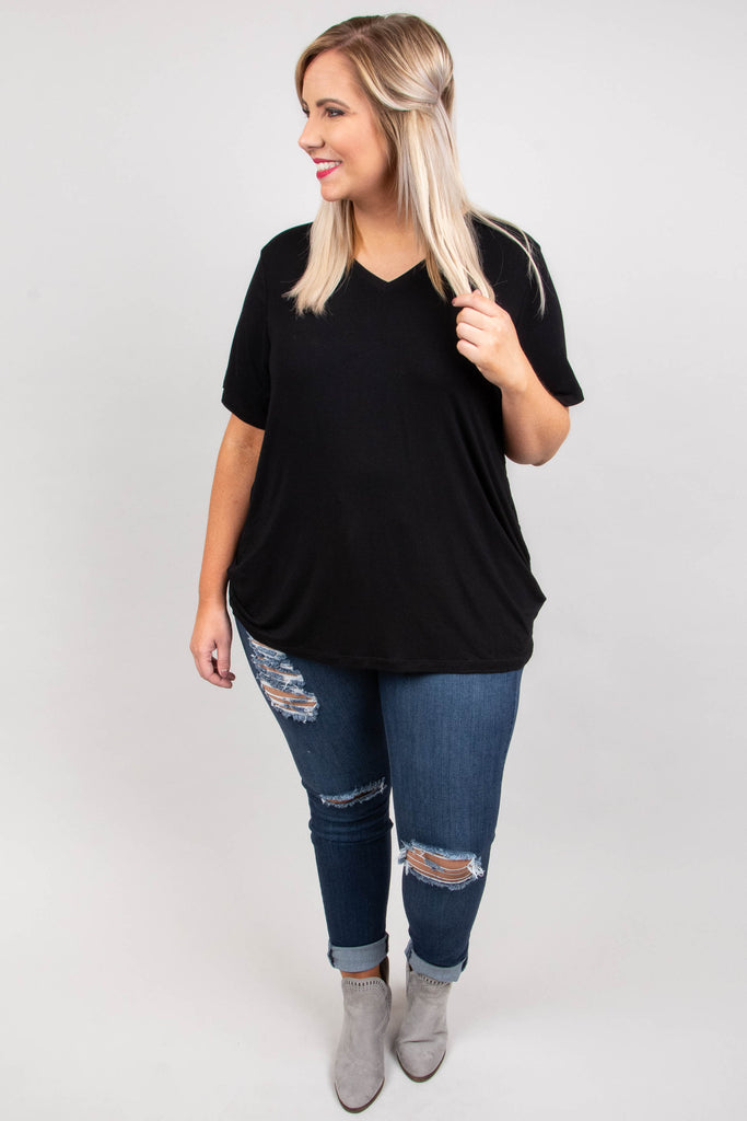 Basic Instincts Top, Black – Chic Soul