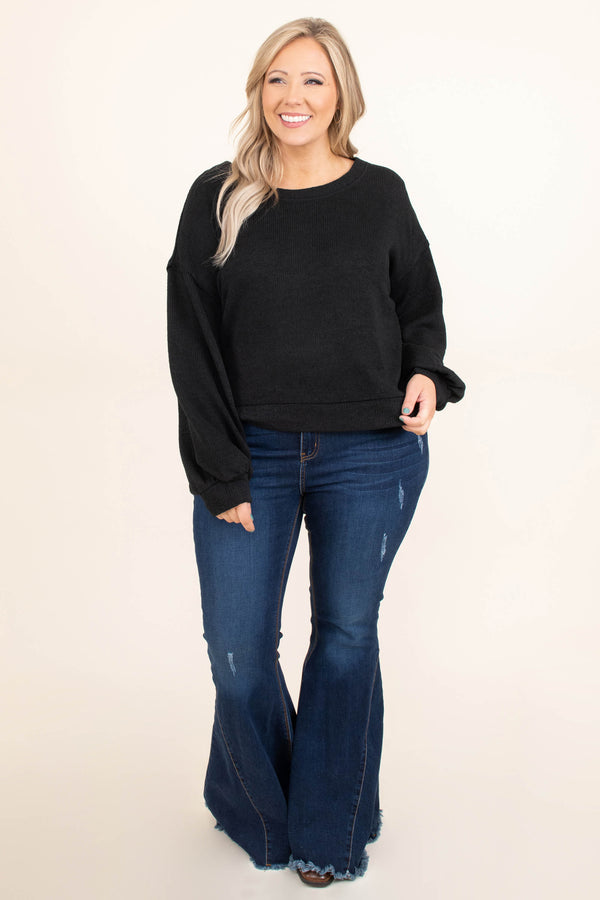 South For The Winter Sweater, Black