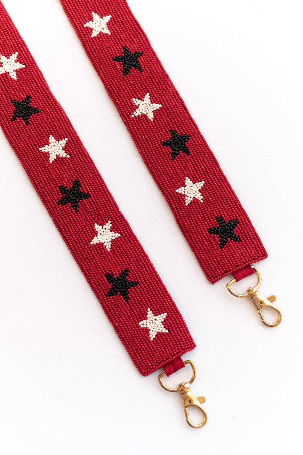 Navy/Red/Silver Purse Strap