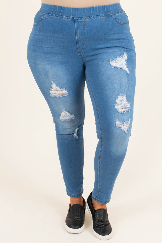 Plus Size Jeggings - Plus Size Jean Leggings for Women | Chic Soul