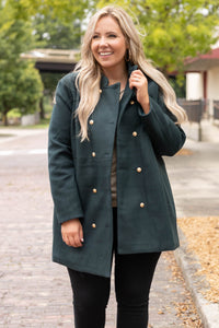 Plus size hot sale teal jacket