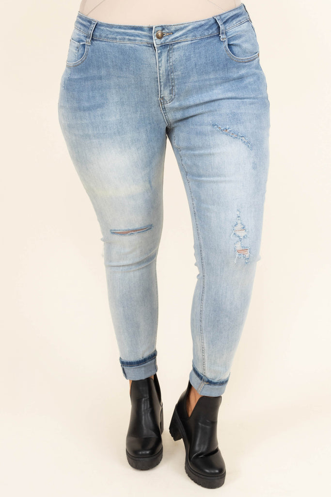 The Clark Jeans, Light Wash – Chic Soul