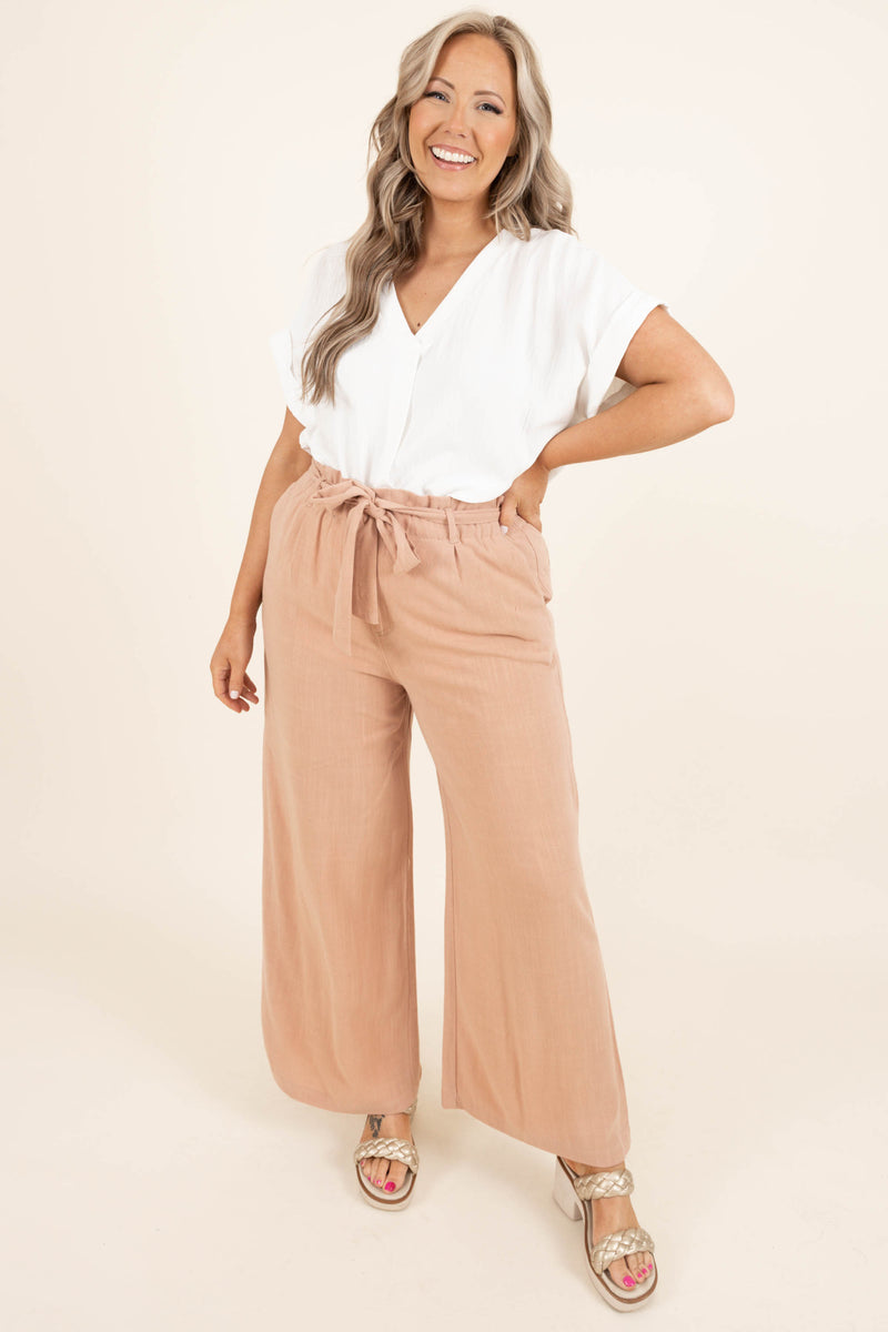 To Be Yours Pants, Mauve – Chic Soul