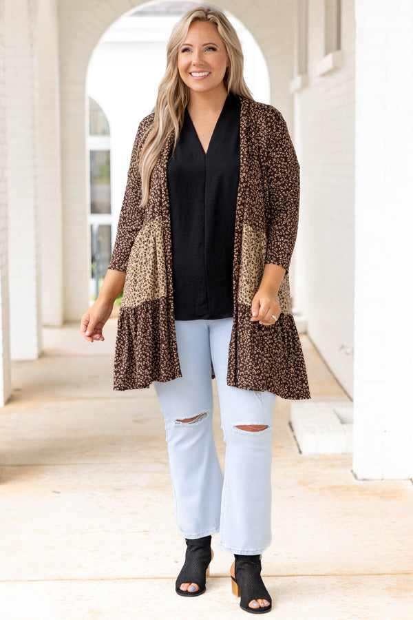 Plus size hotsell cheetah cardigan