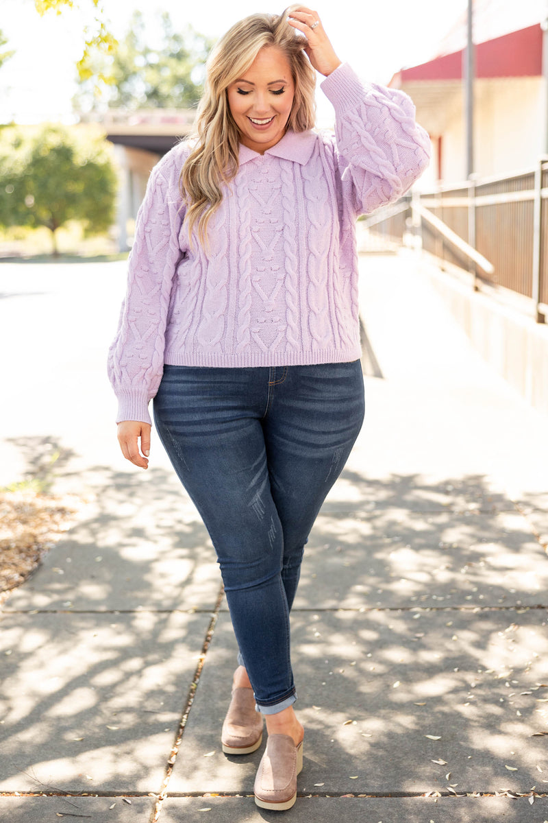 Sweater with clearance writing on sleeves